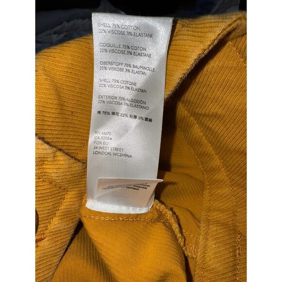 ANTHROPOLOGIE NORA flutter sleeve trucker jacket size Small - Picture 11 of 11